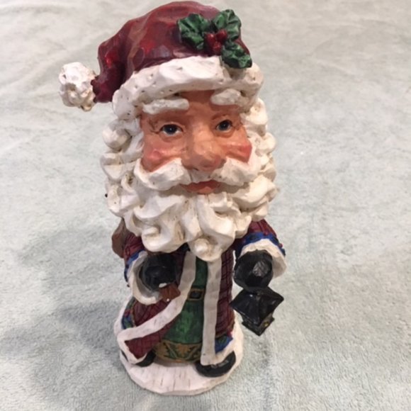 Christmas Santa Bobble Head In Original Box 9" - Picture 2 of 13